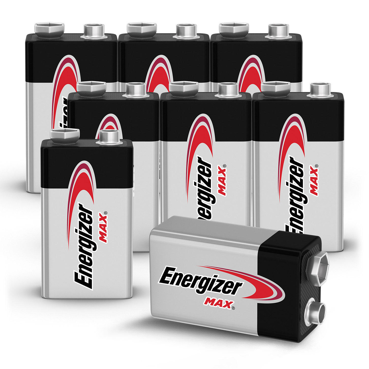 MAX 9 Volt Alkaline Batteries 