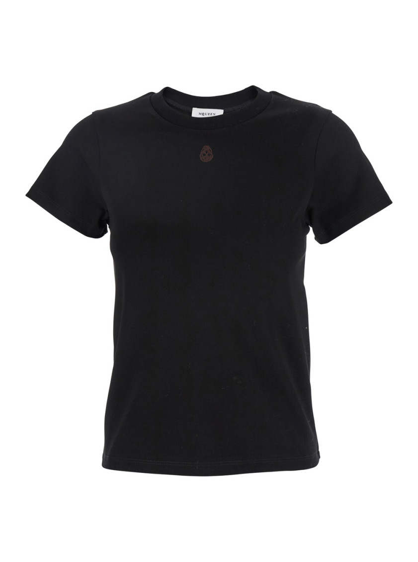 Black Cotton T-shirt