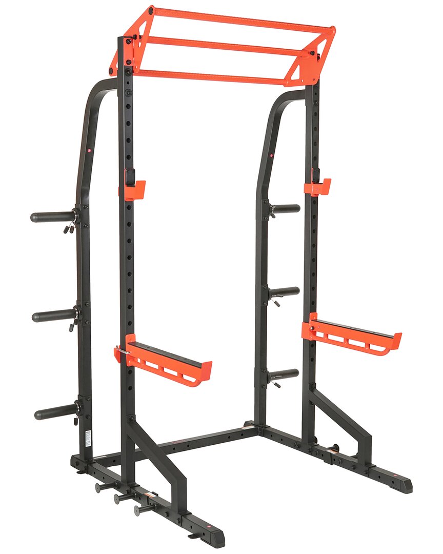 Power Zone Half Rack Heavy Duty Performance Power Cage With 1000 Lb Weight Capacity Sf-Xf9933