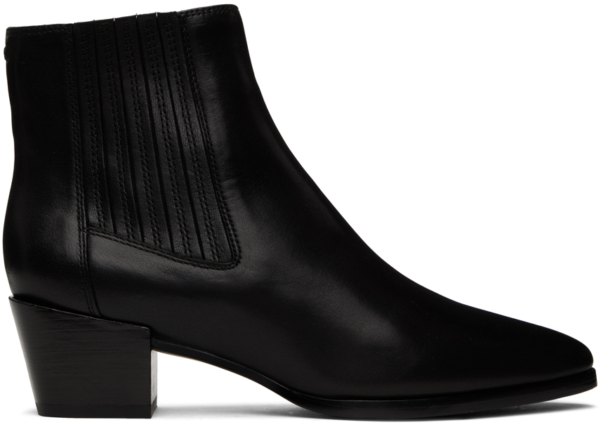 Black rover boots