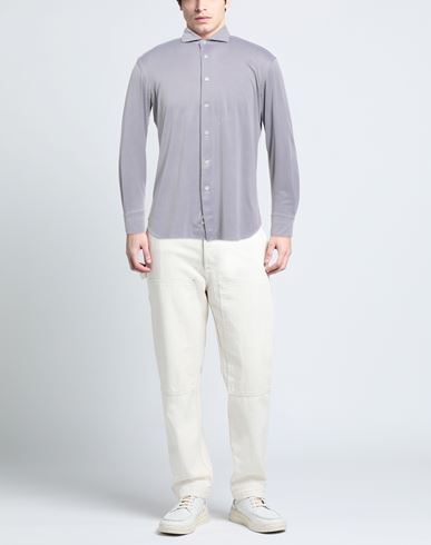 Man Shirt Grey Size 15 ½ Polyamide, Elastane