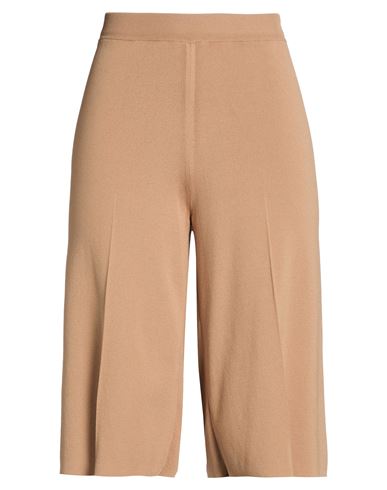 Woman Pants Camel Size 6 Viscose, Polyamide