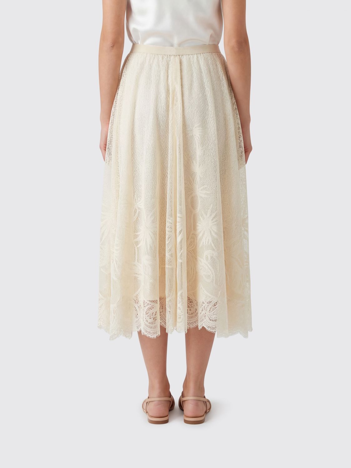 Skirt Woman color Butter