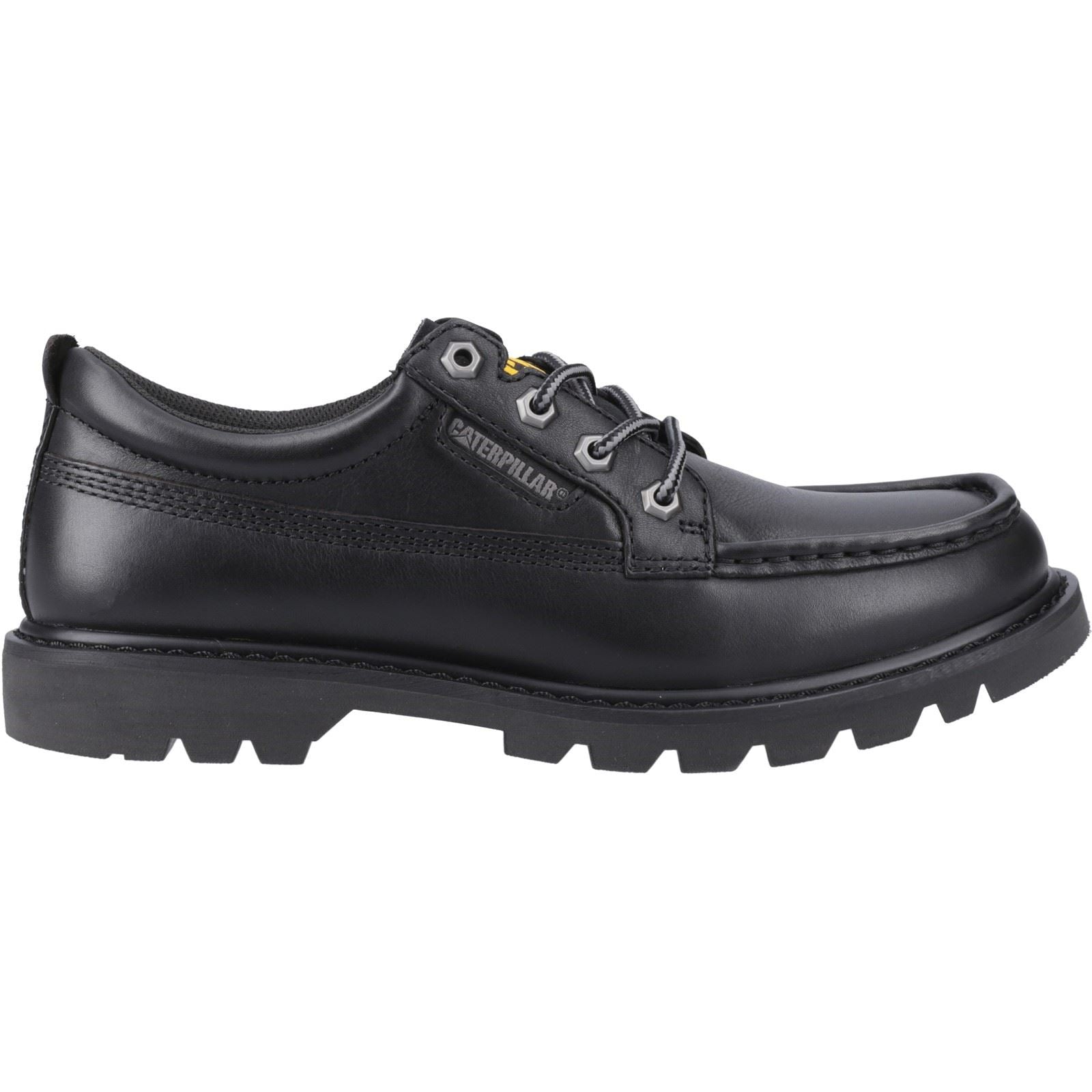 Caterpillar Colorado Moc Toe Low Leather Men's Black Lace-Up Shoe