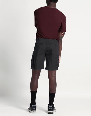Man Shorts & Bermuda Shorts Charcoal Size 30 Cotton, Polyester, Elastane