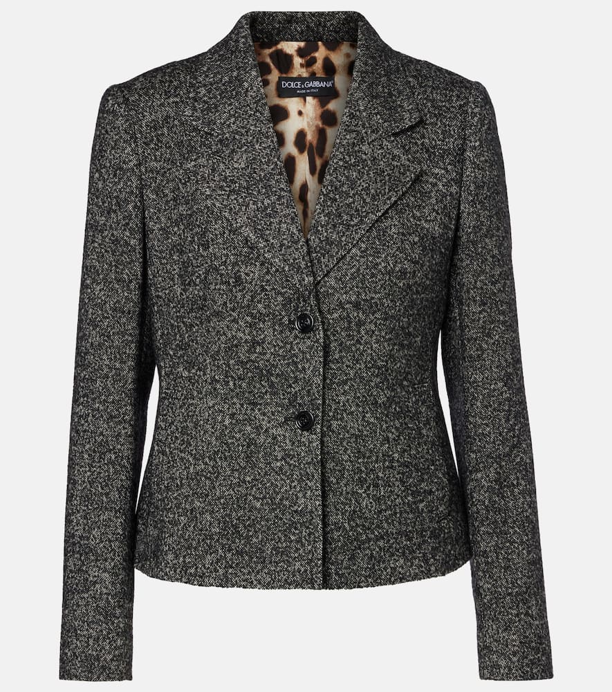 Wool-blend jacket