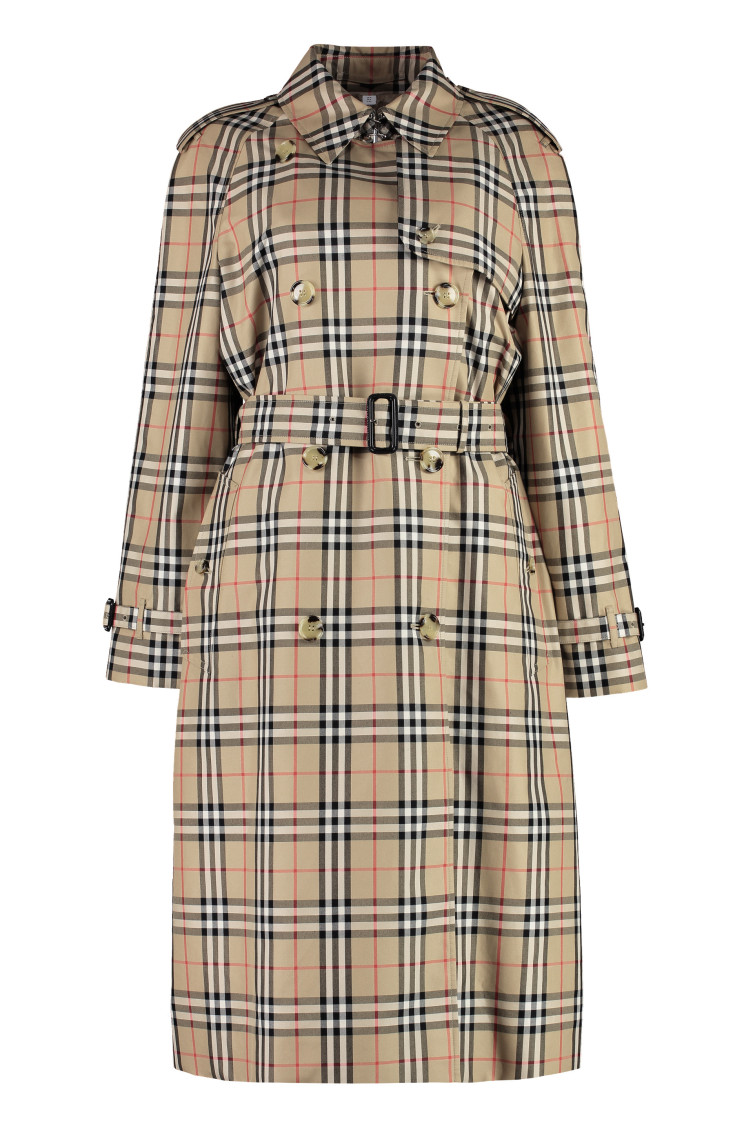 Gabardine Trench Coat