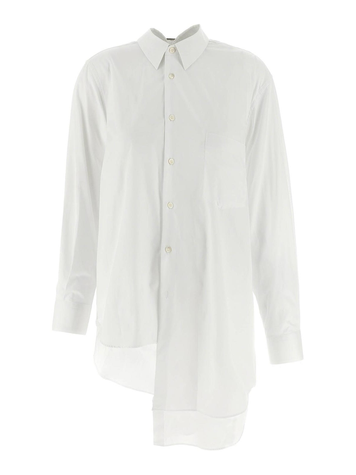 Asymmetric Hem Shirt