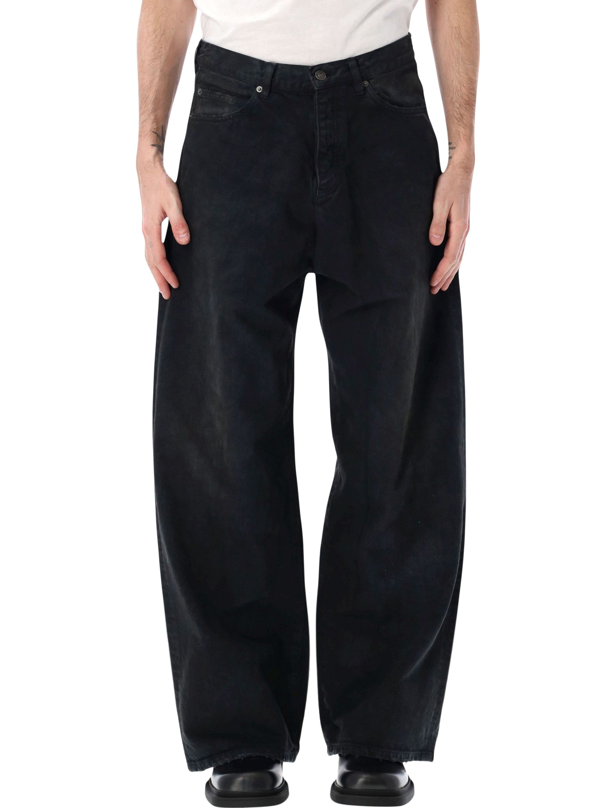 Classic High Waist Wide-Leg Pants - Size M
