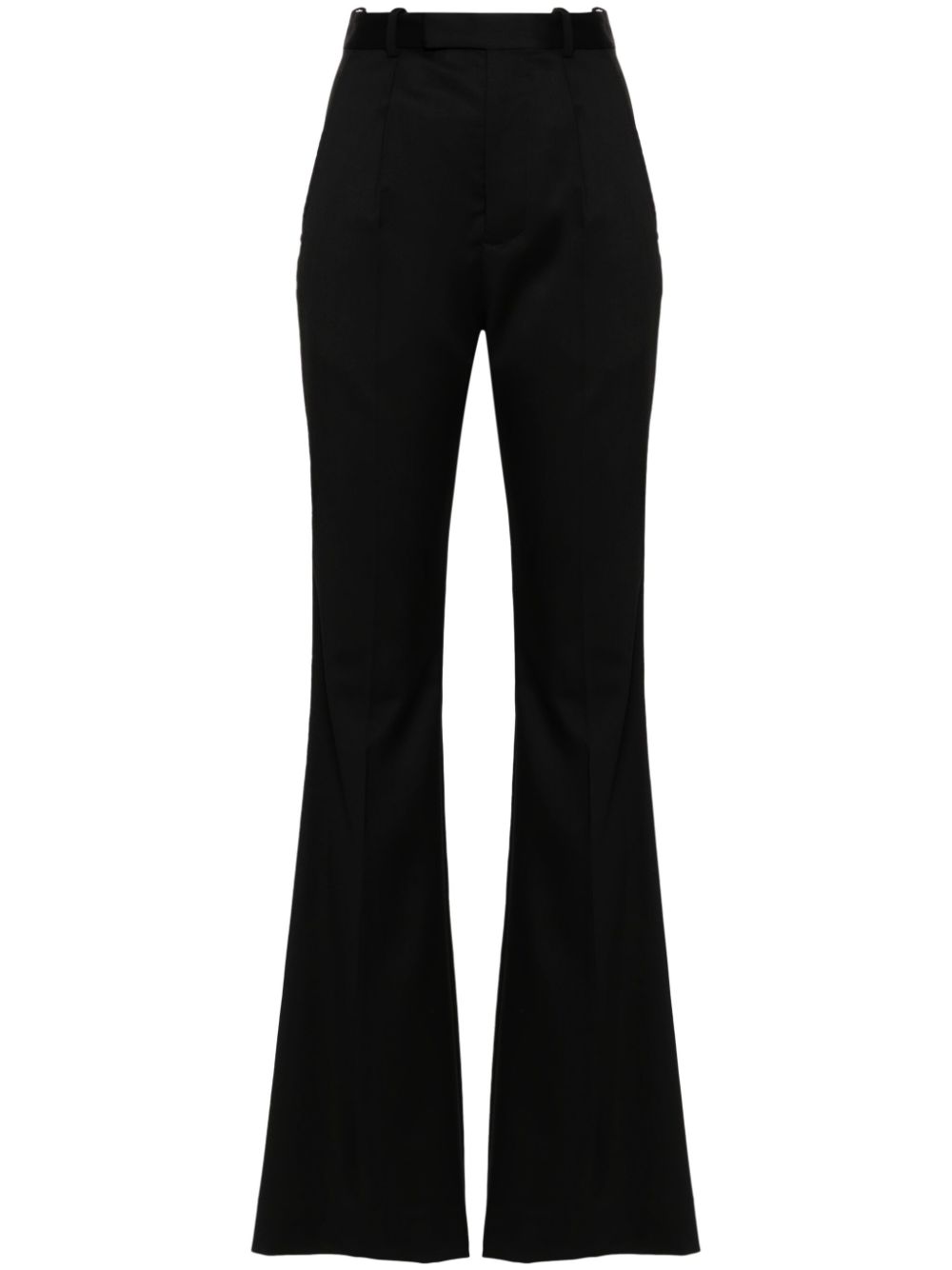 Ray flared trousers - Black