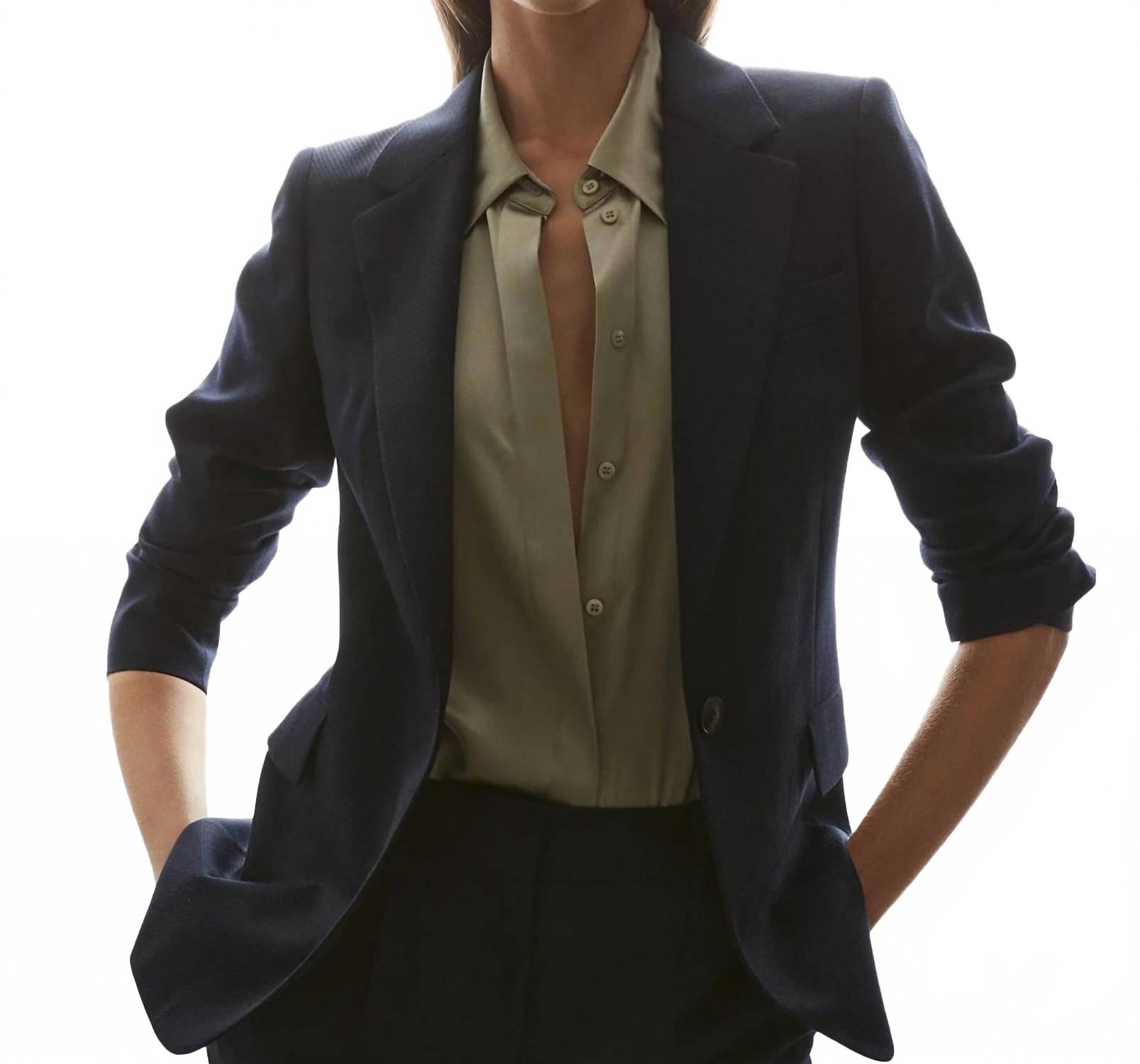 Hallie Blazer In Navy