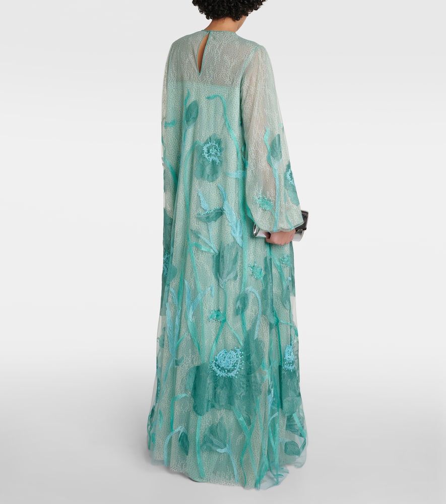 Yesenia embroidered tulle gown