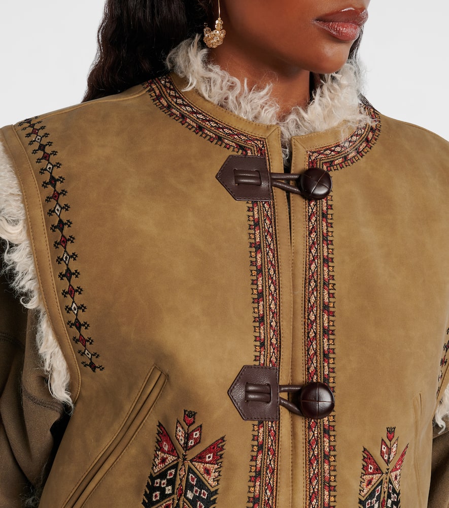 Clemencia embroidered vest