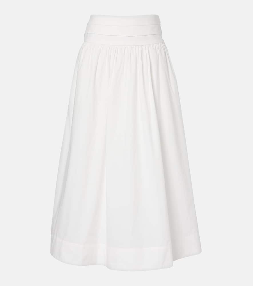 Rue cotton midi skirt