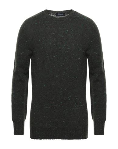 Man Sweater Emerald green