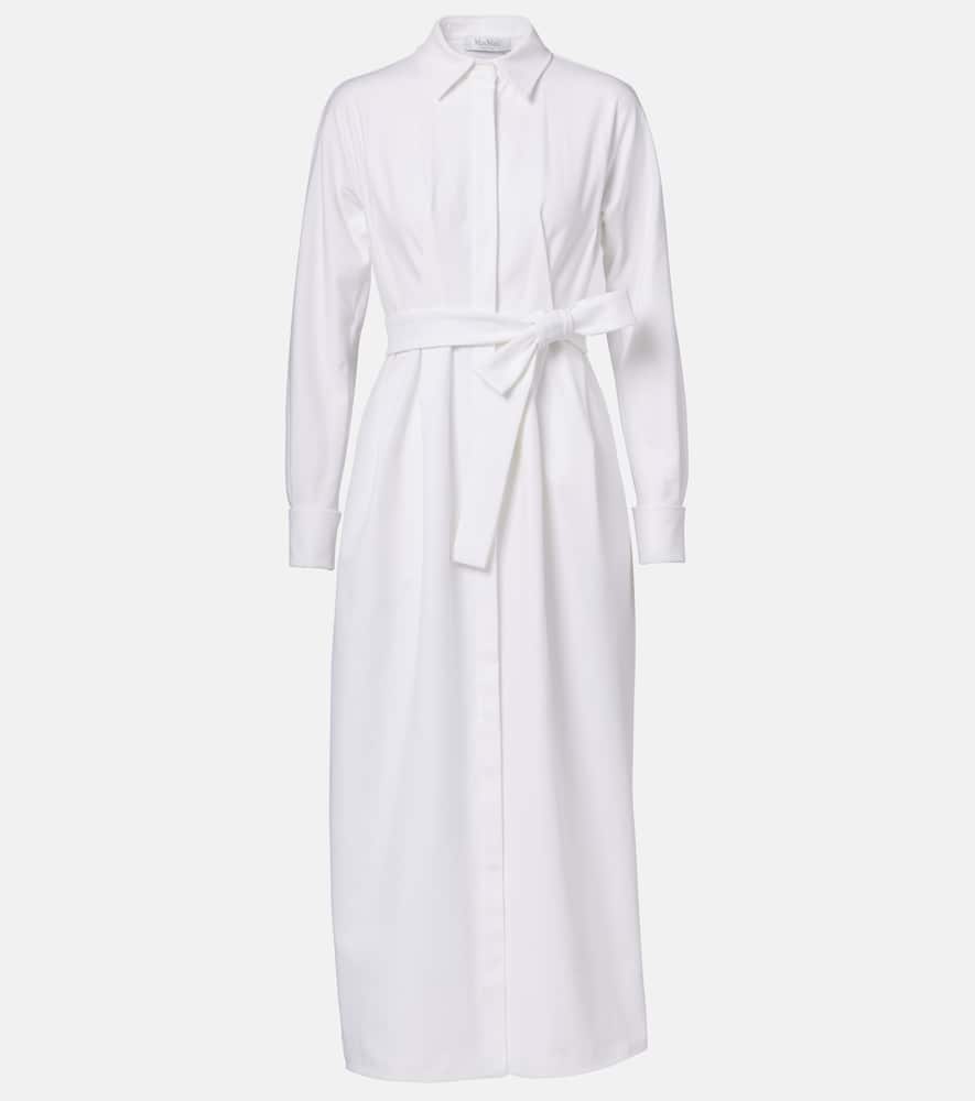Arezzo gabardine shirt dress