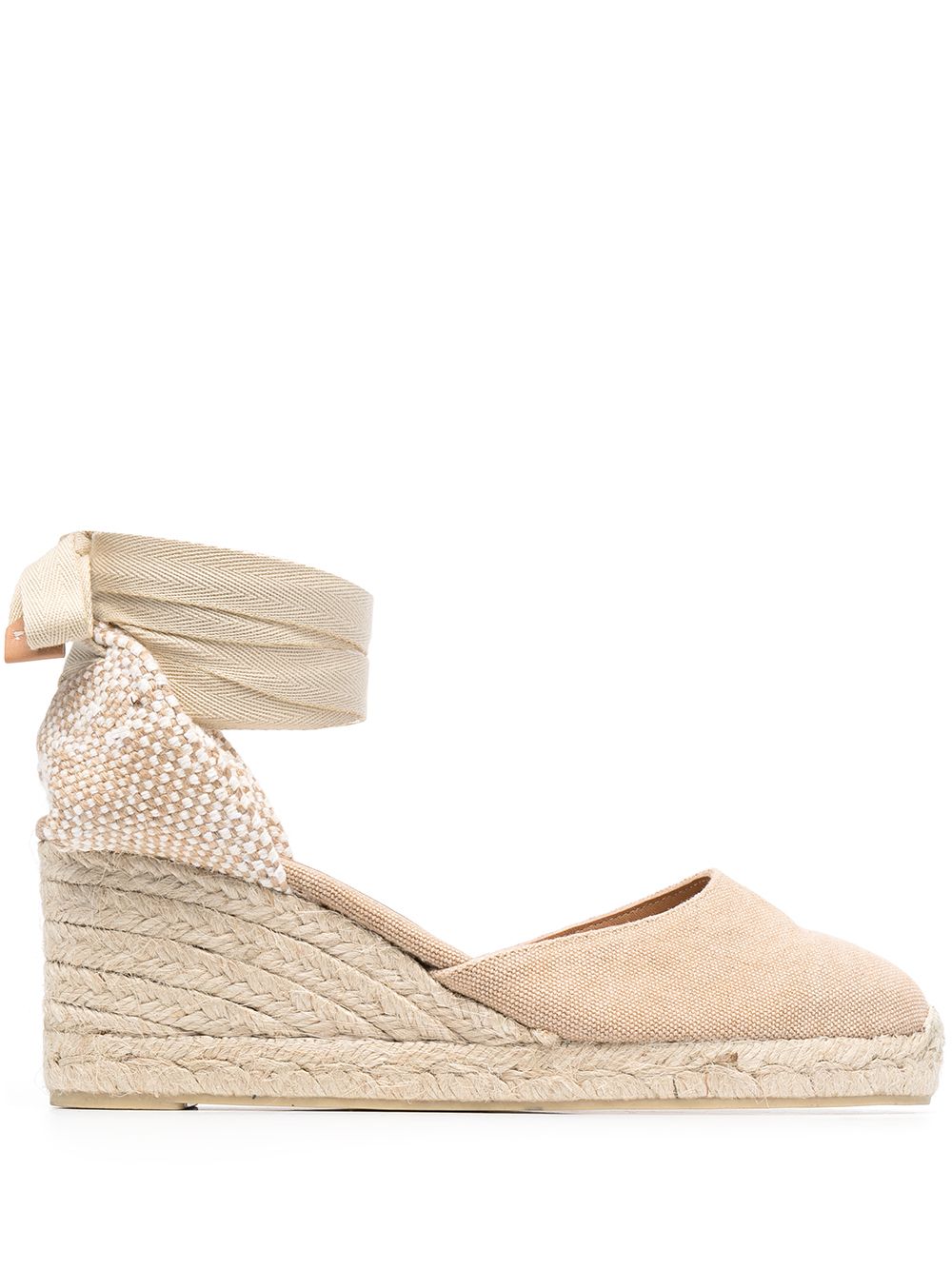 Carina wedged espadrilles - Neutrals