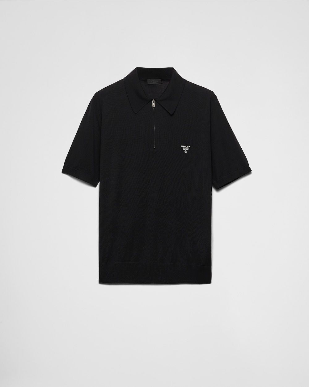 Men's Short Sleeve Zip Polo