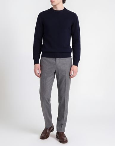 Man Sweater Midnight blue Size 40 Virgin Wool