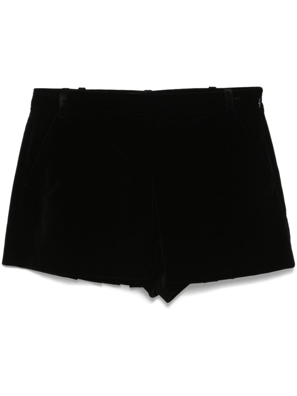Pleated skort - Black