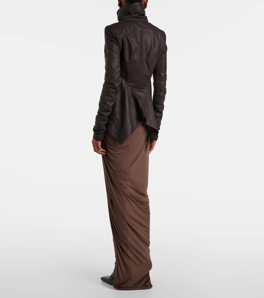 Naska leather biker jacket