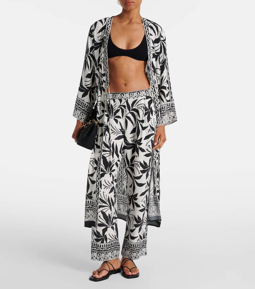 Addison printed cardigan