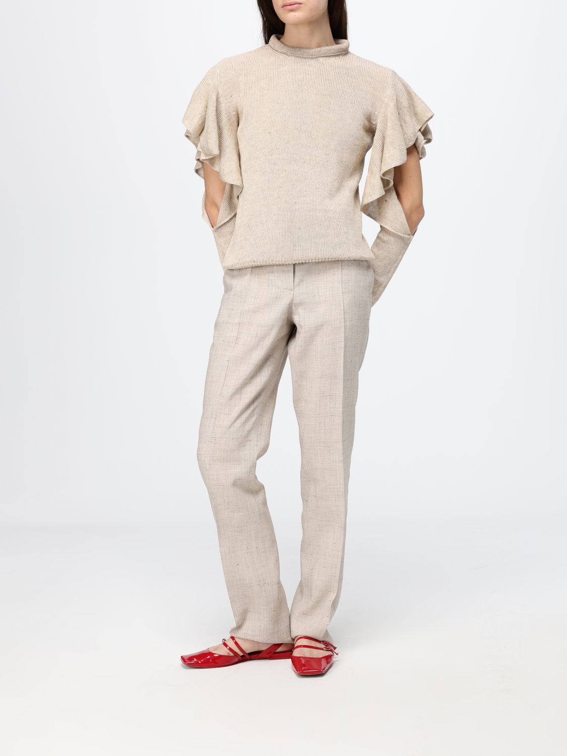 Sweater Woman color Beige