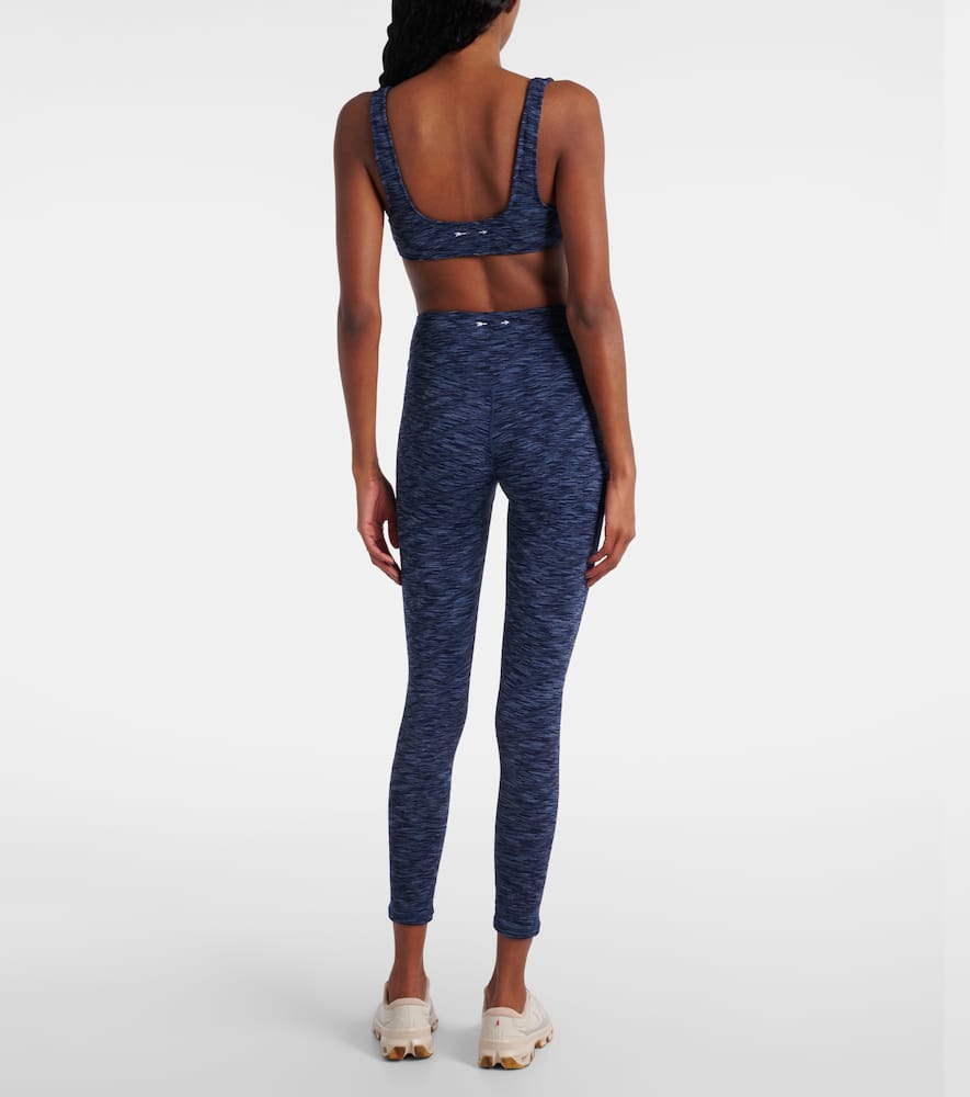 Mystere reversible printed sports bra