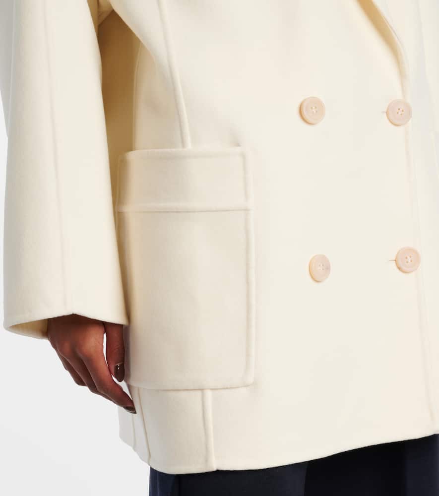 Orma double-breasted wool and cashmere jacket