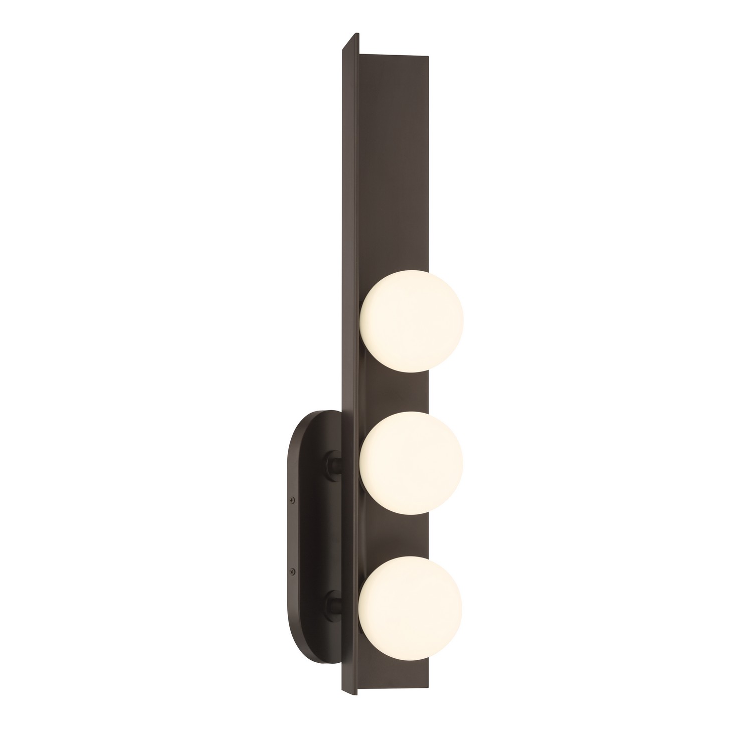 Dark Bronze LED Wall Sconce from the Vestra Collection