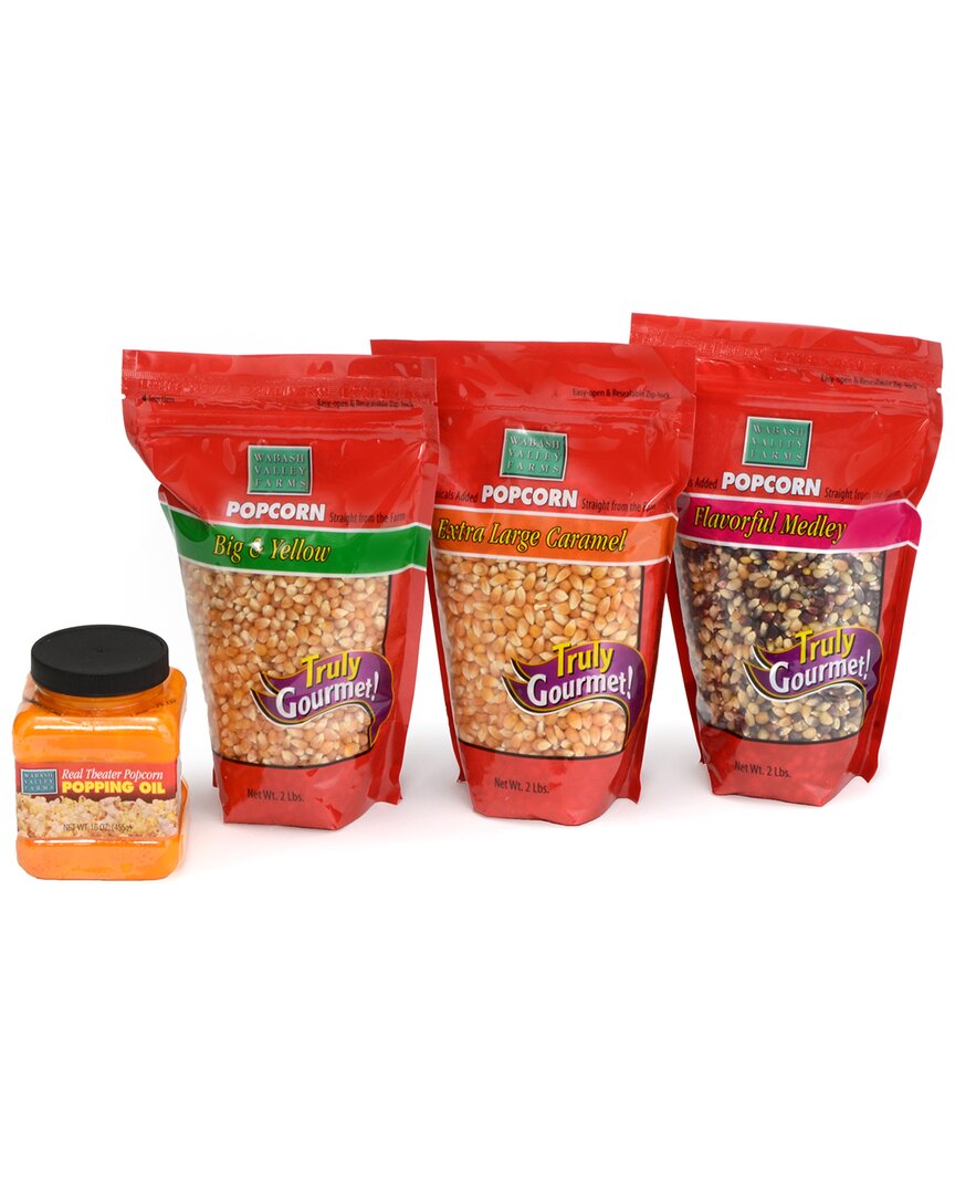 Classic Gourmet Popcorn Variety Pack With Real Theater Popping Oil
