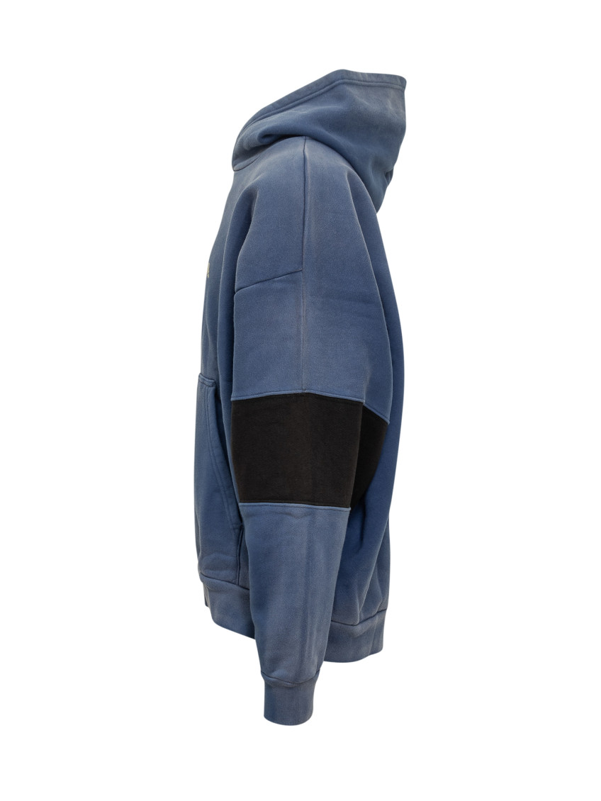 Blue Graphic Hoodie