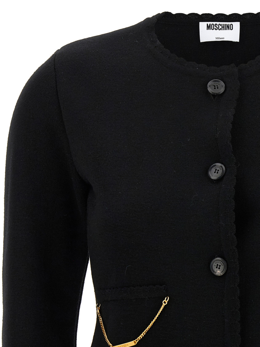 Black Chain Cardigan