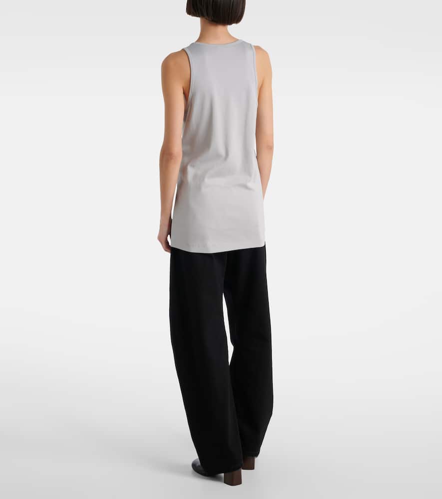 Cotton jersey tank top