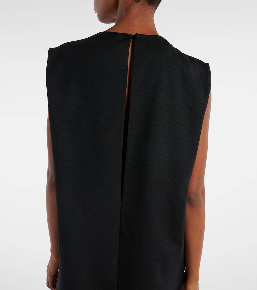 Niel wool and mohair maxi dress
