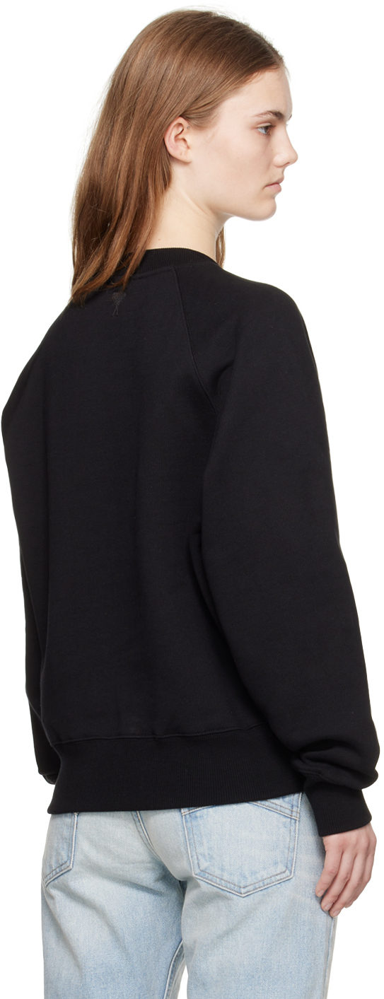AMI Paris Black Ami Alexandre Mattiussi Sweatshirt