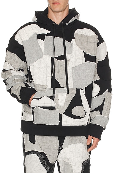 Who Decides War by Ev Bravado Atom Hooded Pullover in Coal - Grey. L also in M, S, XL/1X, XXL/2X