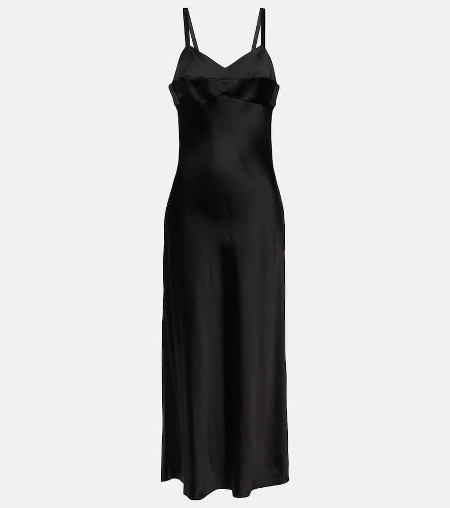 Joely satin slip dress