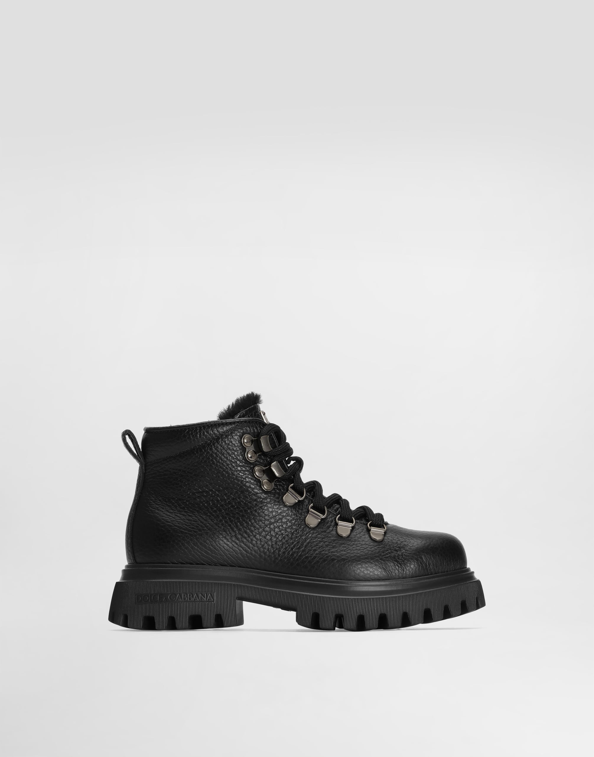 Calfskin boots
