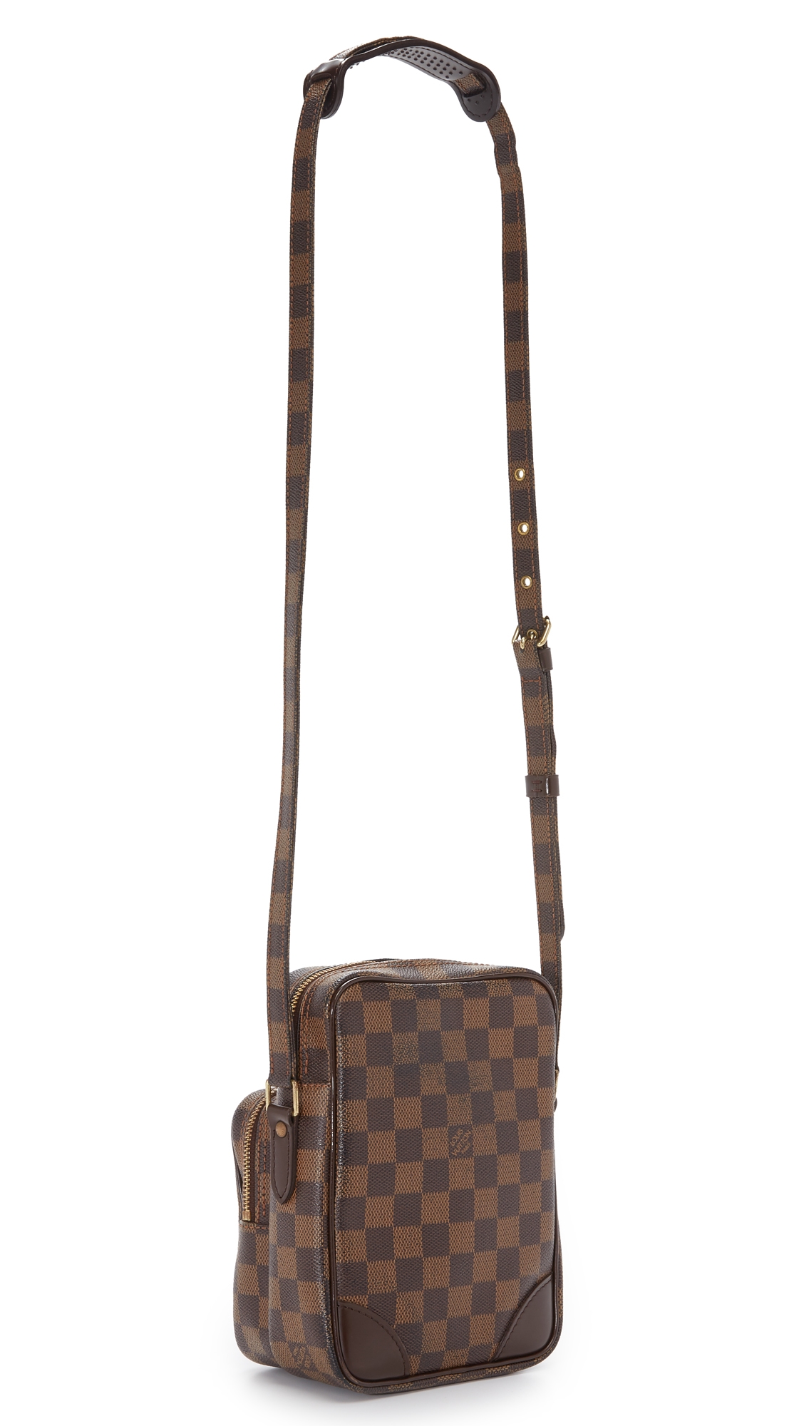 Louis Vuitton Damier Ebene Amazone Bag Brown One Size