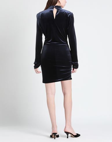 Woman Mini dress Navy Size 8 Polyester, Elastane