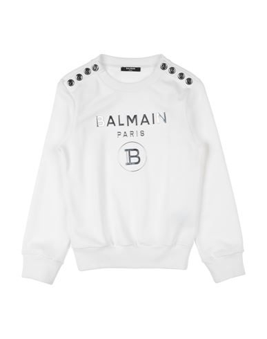 Kid Girl Sweatshirt Off white Size 12 Cotton