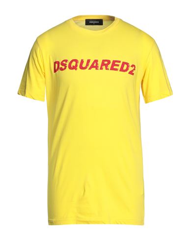 Man T-shirt Yellow