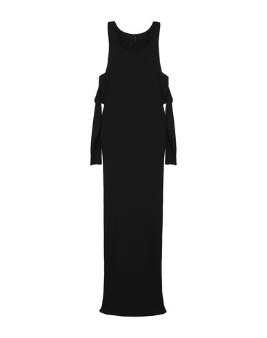 Ben Taverniti Unravel Project Woman Maxi dress Black Size XXS Cotton, Cashmere