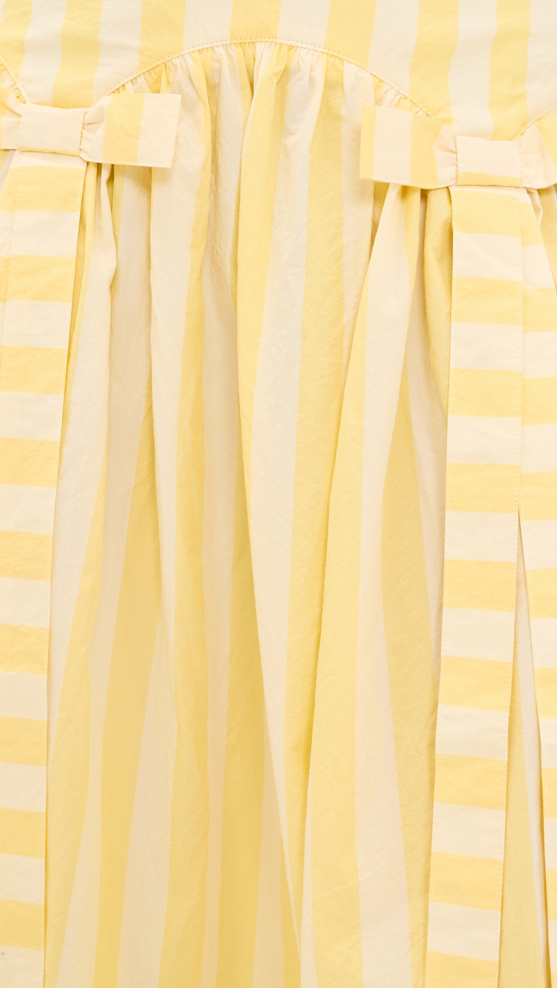Striped Skirt Mellow Yellow