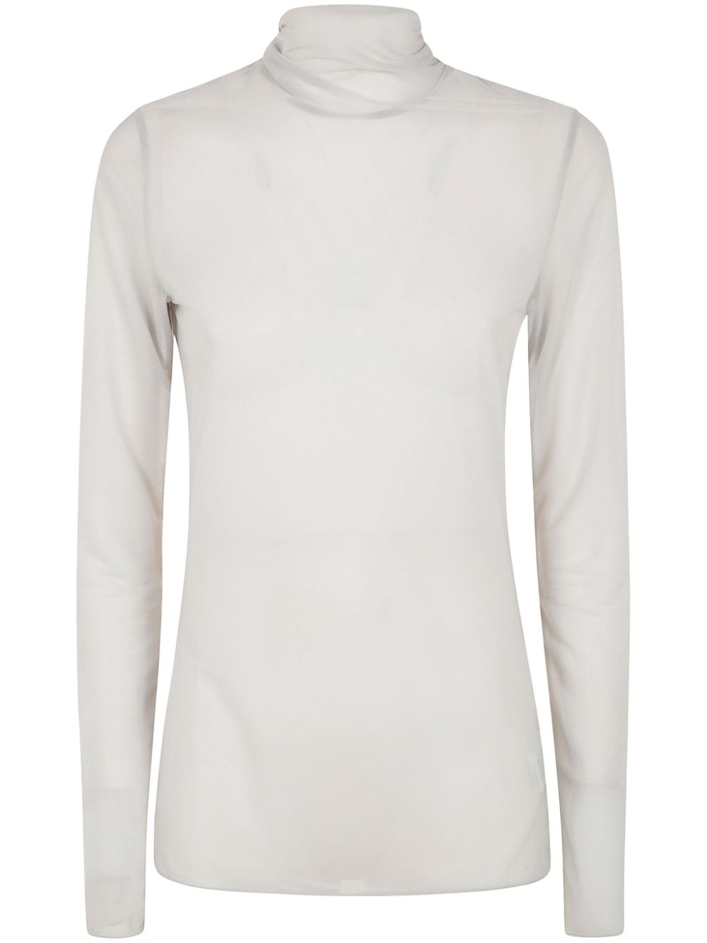 Turtleneck top - White