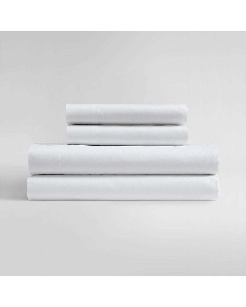Modern Comfort Cotton Blend Sheet Set - White