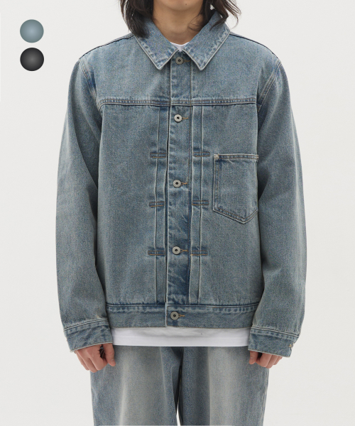 Over denim jacket