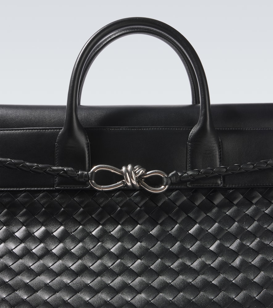 Bottega Veneta Andiamo Voyager Large leather tote bag