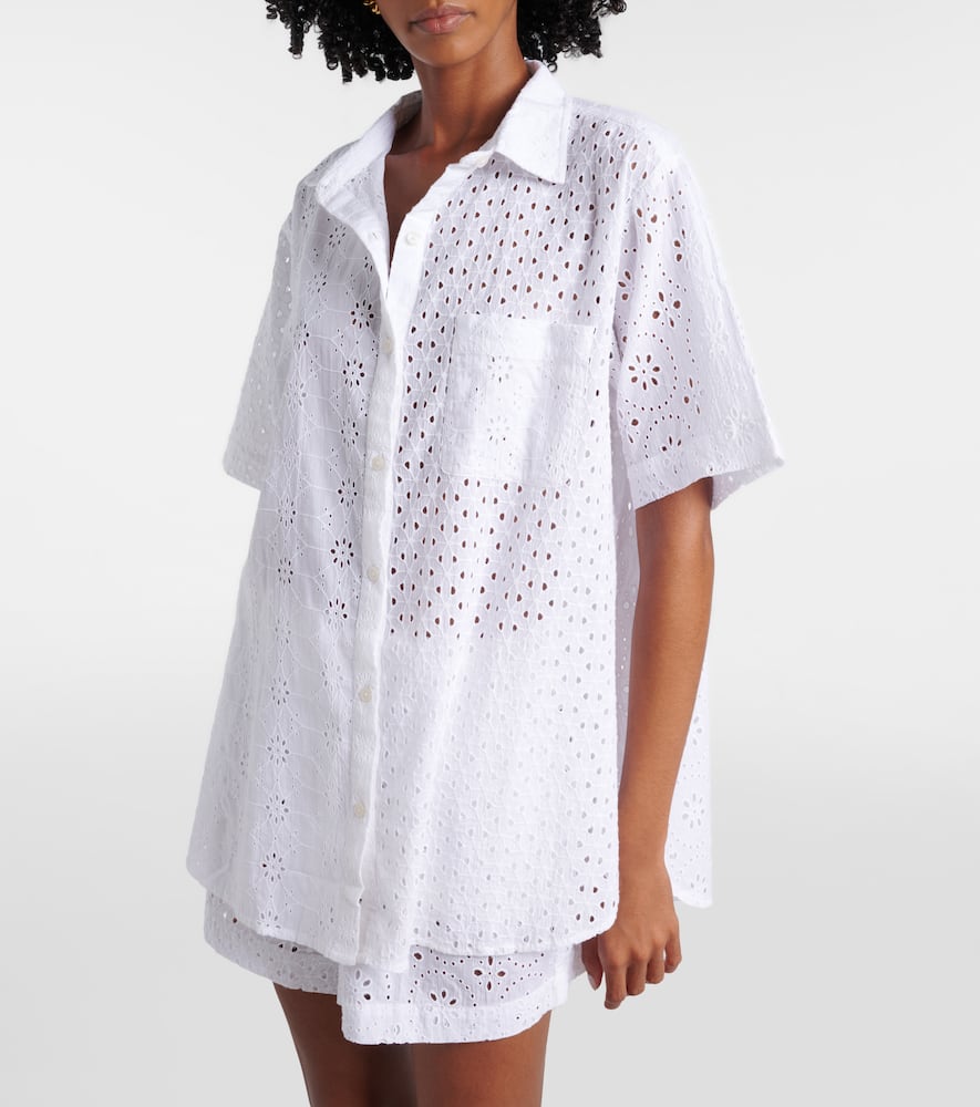 Set of cotton shirt and Bermuda shorts
